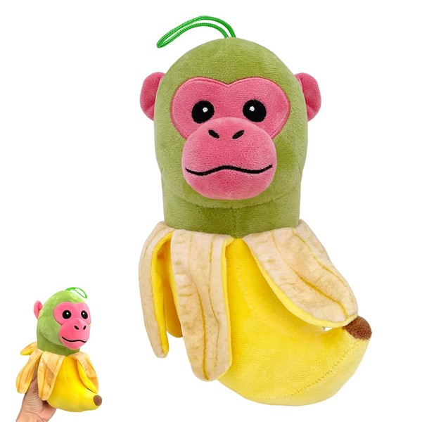 SGZIOO Italian Brainrot Cuddly Toy, Shimpanzinni Bananini Plush, Tung Tung
