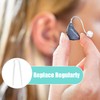 10pcs Hearing Aid Tubes,Lightweight Hearing Aid Tubes NHS, Suitable for