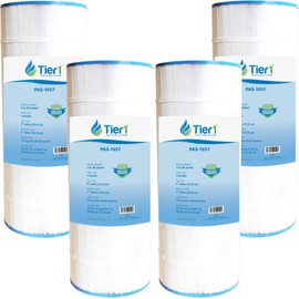 Tier1 Replacement for Hayward CCX1750-RE, X-Stream, Clearwater II, Pro Clean, PXST175, Filbur FC-1287, Unicel C-8317 Filter Cartridge 4 Pack