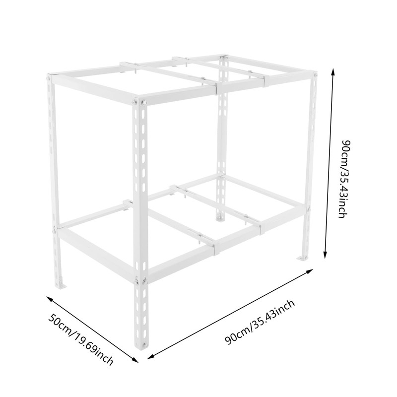 CRYBY Air Conditioner Unit Support Bracket, Split Ground Bracket for