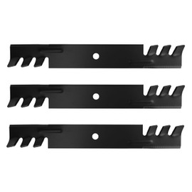 q&p 3pack Parts Mower Blade Replaces 00273100 481707 481711 Exmark 1-633482 Fit for Exmark 36" Decks Metro, Metro HP, Turf Tracer, Viking; 36" Decks
