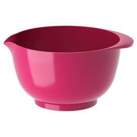 Rosti Margrethe Mixing Bowl, 3 Litres, Shatterproof Bowl, Baking Bowl, Yeast Dough Bowl with Good Handle, Recyclable Plastic, Beetroot