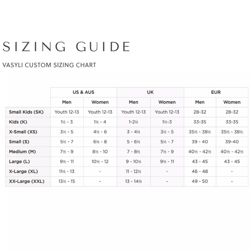 Vasyli Shock Absorber Orthotics - S