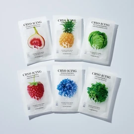 4+4 Cryo icing Mask Pack 6 types 1 random / 4+4 크라이오 아이싱 마스크팩 6종 택 1