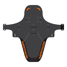 RRP Unisex's Enduro Mudguard, Black/Orange, Large