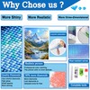 Upigi Diamond Painting Kits for Adults,Landscape Scenery DIY 5D Diamond