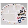 Daiwa (Two Japanese) melamine Kids Dinnerware "System" Lunch Plates (Large) MC – 31