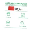 SUPVOX 1set Vacuum Pressure Gauge Auto Pressure Testing Instrument for