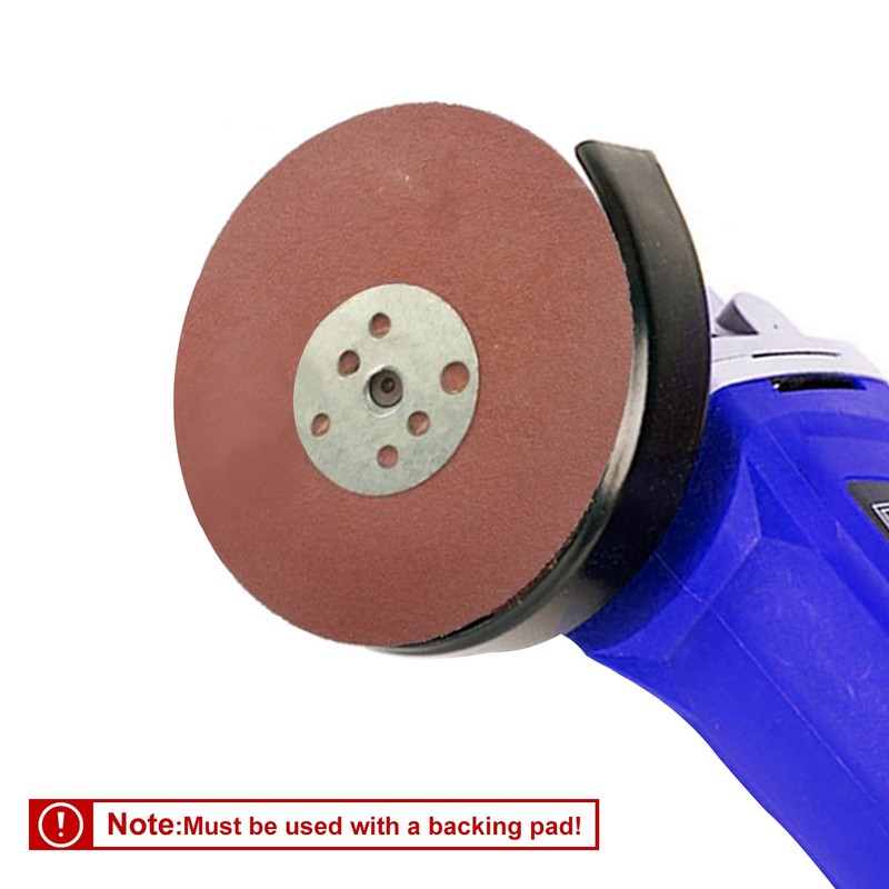 LEONTOOL Aluminum Oxide Resin Fiber 25pcs 4-Inch Resin Fiber Sanding