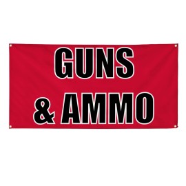 genetic/unbranded Vinyl Banner Multiple Sizes Guns & Ammo Outdoor Advertising Printing D Business - 60x144inches