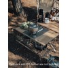 Campingmoon IGT Grill Table Stainless Steel w/Storage Bag w/o Removable