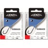 Set: 2 packs of Jenzi tied worm hooks, fishing hooks,