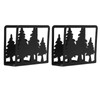 2pcs Tree Napkin Holder Hollow Out Tree Pattern Thickened Nonslip