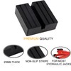 EXLECO 2 Pcs Car Jack Pad Rubber (75x75x25mm) Universal Rubber