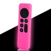 LEFXMOPHY Pink Protective for Apple TV 2024 Remote Case AppleTV