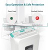 Bonsaii Secure Shredder, Home Office Shredder, high Security, 6-Sheet, Cross-Cut