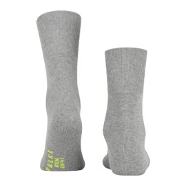Falke 16605 RUN Run Socks, Men's, Women's, Cotton Socks, Casual, Sports, Outdoor, Gift, Colorful, Spring, Summer, Autumn, Winter,, 3400 LIGHT GREY