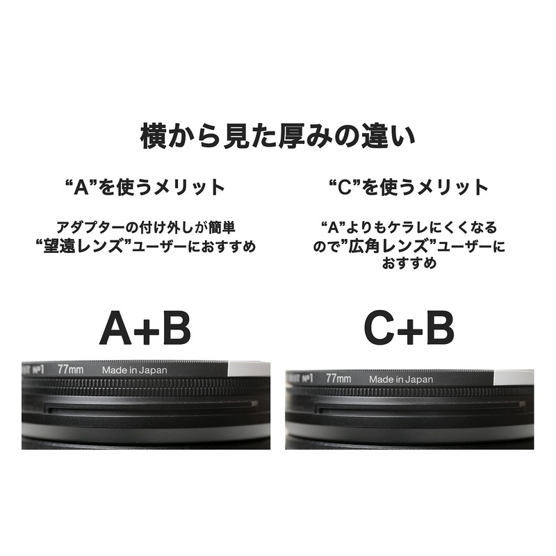 Kase Magnetic Filter Adapter 62mm (Single Piece)