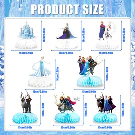 Honeycomb Decorations, Honeycomb Centrepieces, Table Decoration Birthday Boys, Honeycomb Centrepieces for Cartoon Games Theme Birthday Party (BXQY)