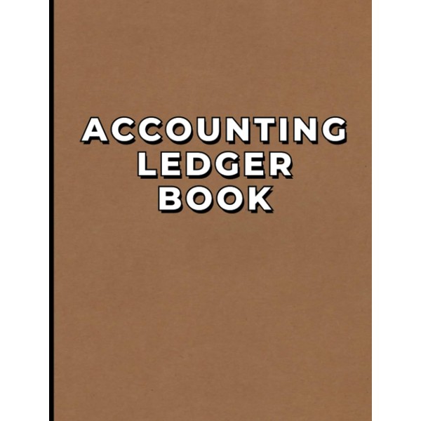 Accounting Ledger Book: Track Dates, Descriptions, Accounts, Payments, Deposits, and