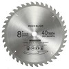 KuangBBBTools 8" 40 Teeth Carbide Tip Wood Cutting Circular Saw