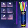 Pack de 50 Pulseras de Neón Luminosas para Fiestas y