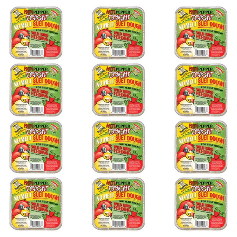 BestNest Hot Pepper Suet Cakes Package, 20 Cakes