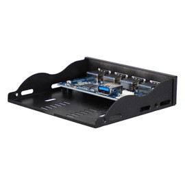 Operitacx USB Front Panel Floppy Disk Bay Expansion Panel Port USB Hub for Computer Cases Fast Data Transfer Up to Easy Installation Compatible with Pin Interfaces