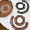 AFCJLTO Pack of 6 Plastic Hair Combs, Fully Circular Stretch,