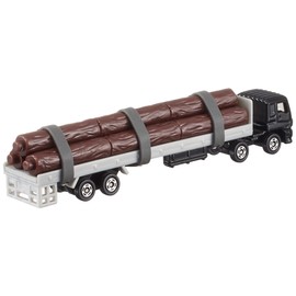 Takara Tomy Tomica Long Type Tomica No. 125 Isuzu Giga Wood Carrier, Mini Car, Toy, Ages 3 and Up, Boxed, Toy Safety Standards, ST Mark Certified, TOMICA TAKARA TOMY