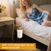 Cup Holder for Bed, 3.6x3.6x6in Metal Premium Bedside Cup Holder