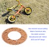BOLANY 130BCD Bike Chainring 54T Positive Negative Tooth Single Disc