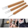 AUGSUN Dreadlock Crochet Tool Needle for Dreads for Braided Hair