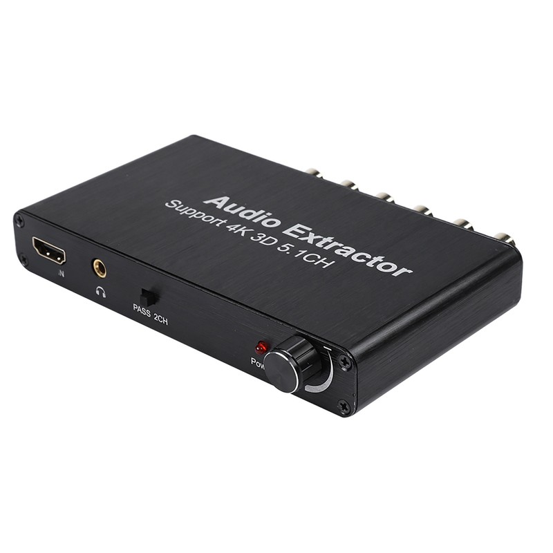 4K 3D HDMI 5.1 Channel HDMI Audio Extractor Converter