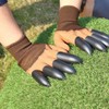 ZAMXHUG 2 Pairs of Gardening Gloves with Claws - Robust