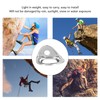 5PCS Climbing Anchor 316 Stainless Steel Climbing Hanger for Rappelling
