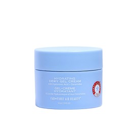 First Aid Beauty - Hydrating Dewy Gel Cream, Lightweight Oil-Free Facial Moisturizer with Hyaluronic Acid and Ceramides, Helps Reduce Excess Oil Build Up & Improve Skins Hydration, 1.9 FL oz