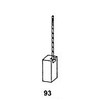 Carbon Brushes for Rupes BA31E Grinder 6 x 8 x