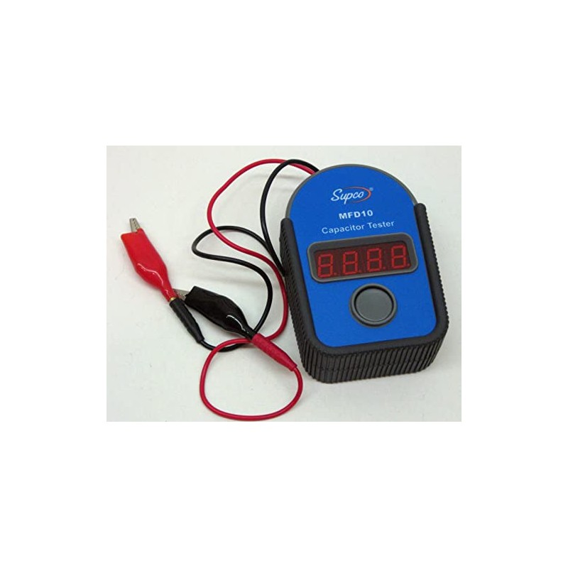 MFD10 Digital Capacitor Tester Meter .01-10000 mfd's Replacement for Supco