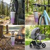 Sport Water Bottle Handle Sling Carriers Tumbler Strap (Purple)