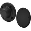 MAG-MATE D3X1BLP Magnetic Door Holder with Plate 3-1/2" Dia. 27