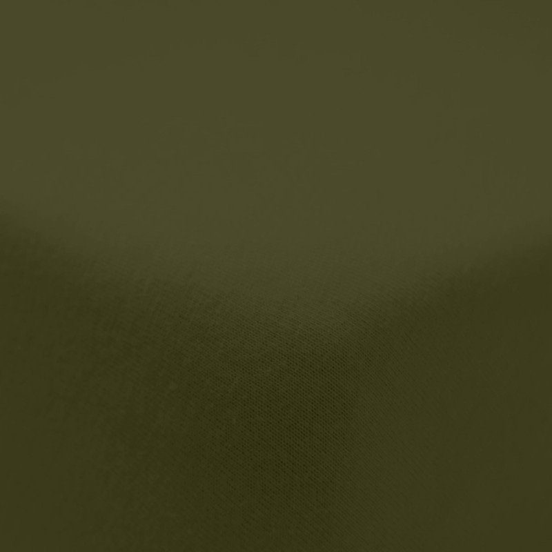 Catherine Lansfield Brushed Cotton Single Fitted Sheet Green