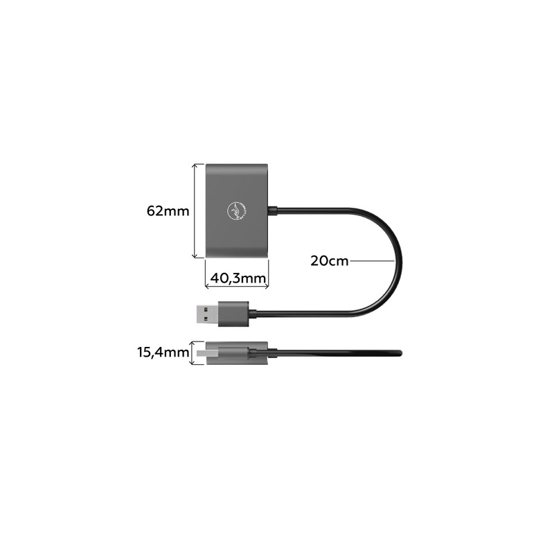Mobility Lab ML312842 - USB 3.0 to HDMI & VGA