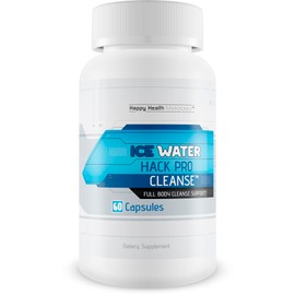 Ice Water Hack Pro Cleanse - Improved Formula Ice Water Trick - Slim Gut Cleansing Pills - Full Body Cleanse - Take With Cold Water - Keto Cleanse Detox Cleanse Pills - Our Best Colon Cleanse Capsules
