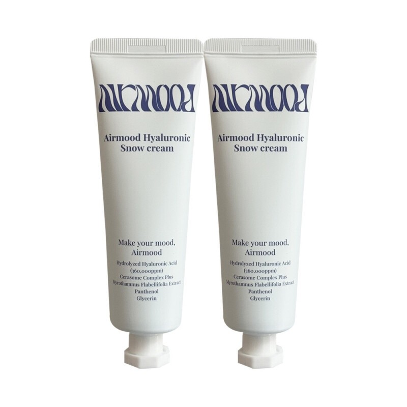 Air Mood Hyaluronic Snow Cream 50ml 2 Pieces / Circle
