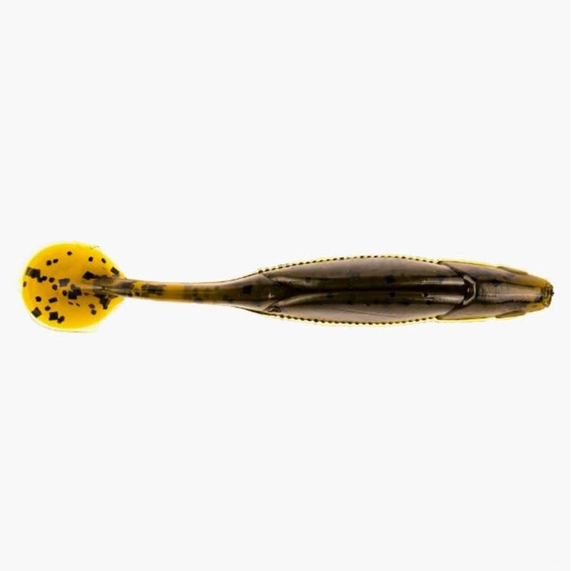 NetBait Spanky Swimbait Paddle Tail Soft Plastic Fishing Lure, Green