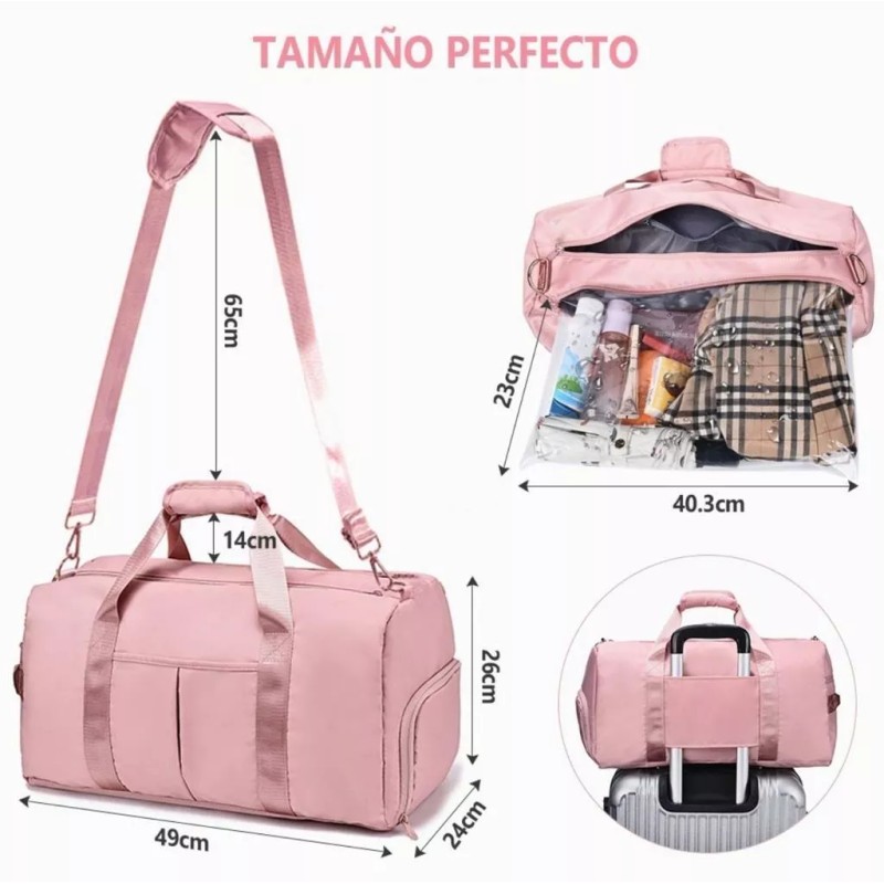 Yuqing Maleta Gym Bolsa Deportiva De Viaje Mochila Fitness Bag