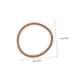 Beavorty 50pieces Ponytail Clip Loop Hair Tie Storage Box Soft Hair Ties for Women Gentle Accessories