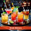 TAGMEIU 10 Pcs Cocktail Stirrers Drink Stirrers Swizzle Sticks
