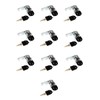 TOP-VIGOR 10Pcs 16mm Security Cam Lock, Cabinet Drawer Security Mailbox
